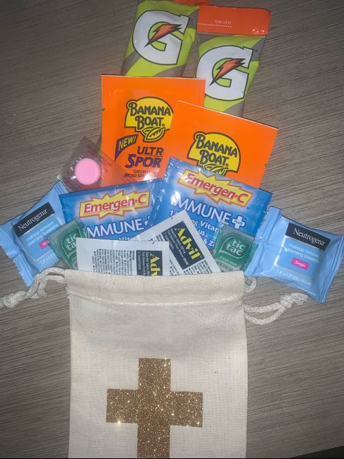 Here’s what’s in our welcome bag Recovery kit (photos) 1
