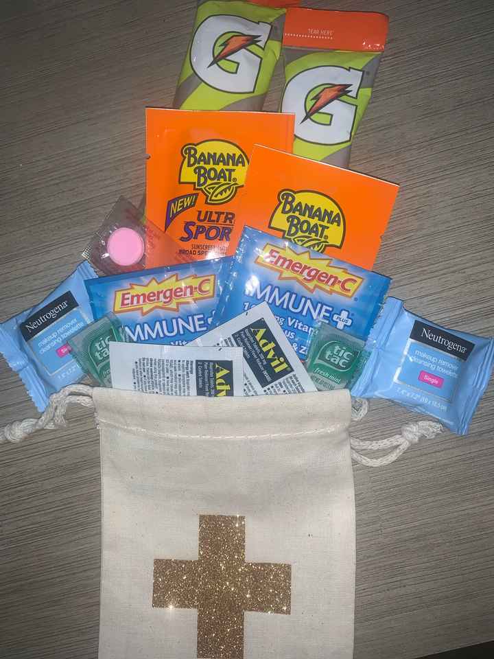 Here’s what’s in our welcome bag Recovery kit (photos) - 1