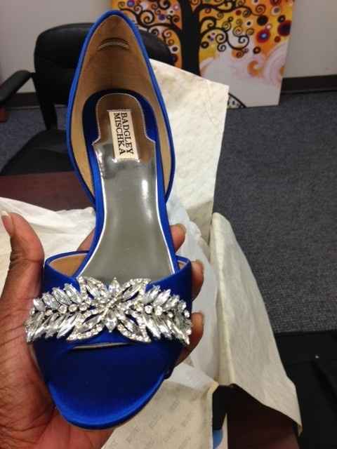My wedding shoes arrived today! (Pic)