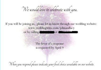 Invitations