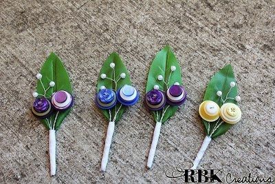 Are you do anything non-traditional with your bouquet?