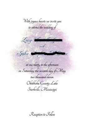 Invitations