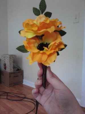 WR: First attempt at making a corsage (Pic heavy)