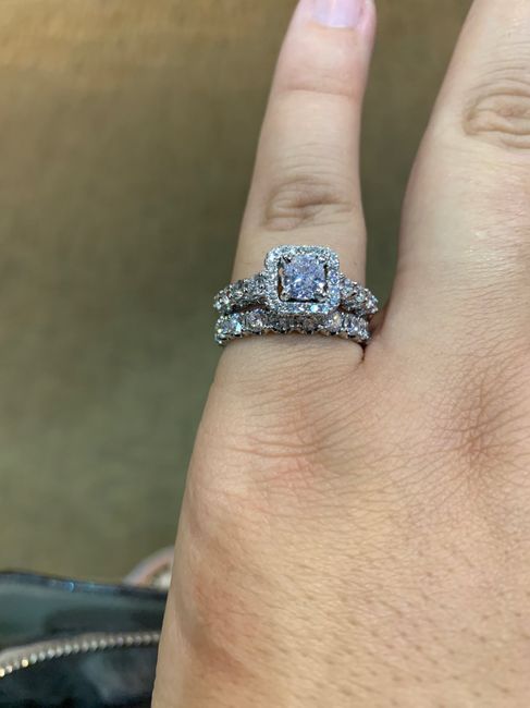 48 days to go.. we purchased my wedding band today, now it’s really starting to sink in!!! 1