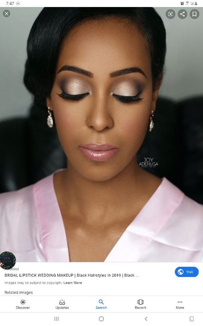 Anyone else wanting glam makeup for your big day? 17