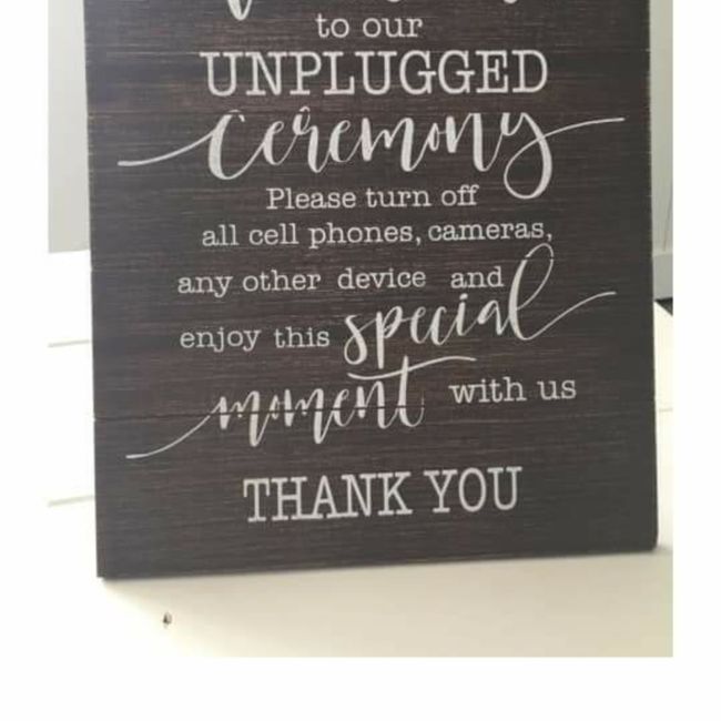 What Signs Will Be Displayed At Your Wedding? 2