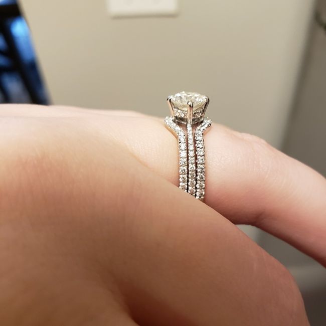 How much of your finger does your ring cover? 5