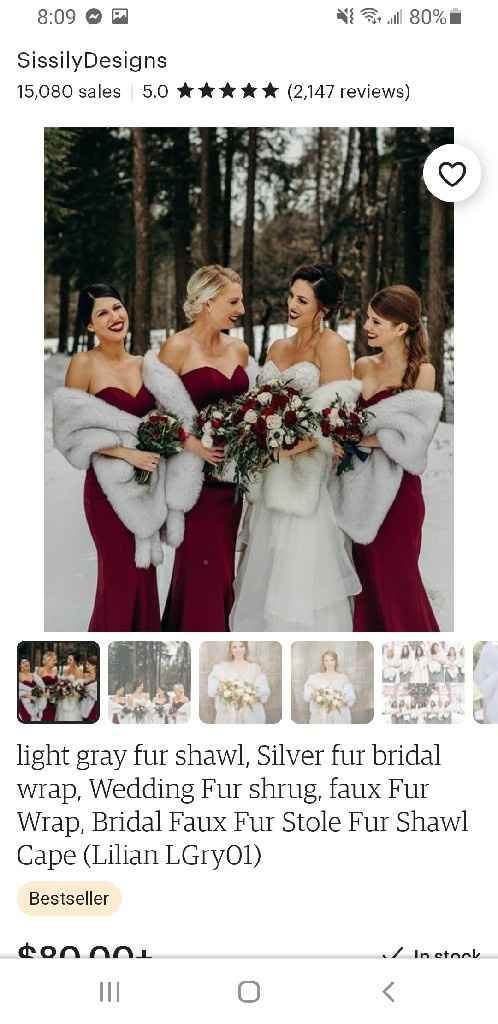 Christmas wedding- dress thoughts - 1