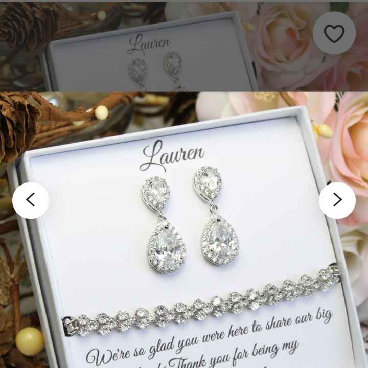 Bridesmaid jewelry - 1