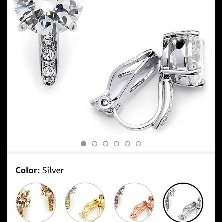 Wedding earrings - 1