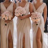 What color Bridesmaid Dresses would work best with my gown? - 2