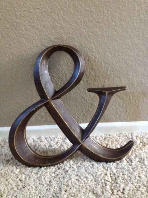 i gave up on the '&' Sign...