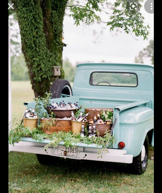 Ideas for incorporating my truck into wedding? 1