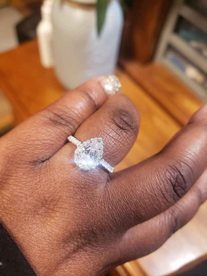 Wedding Ring: Engagement and Band - 2