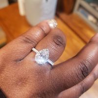 Wedding Ring: Engagement and Band - 2