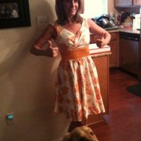 Mix-matched bridesmaids dresses