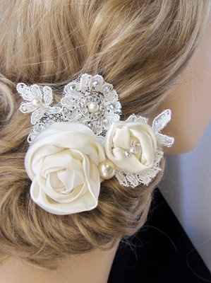 Hair flower.....does it go?