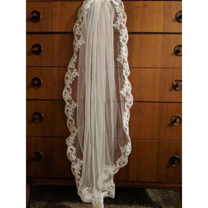 Dying your wedding veil - 2