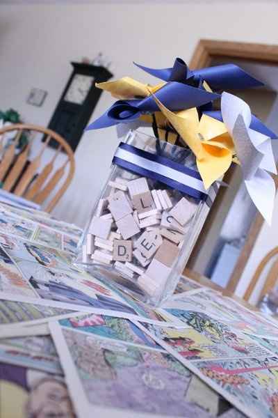 Almost done with centerpieces! Comments?