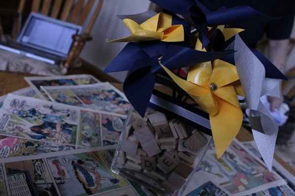 Almost done with centerpieces! Comments?