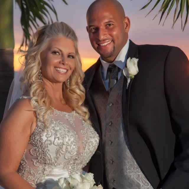 We are married!  Thank you for being there with me through the process!