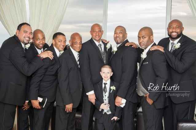 We are married!  Thank you for being there with me through the process!