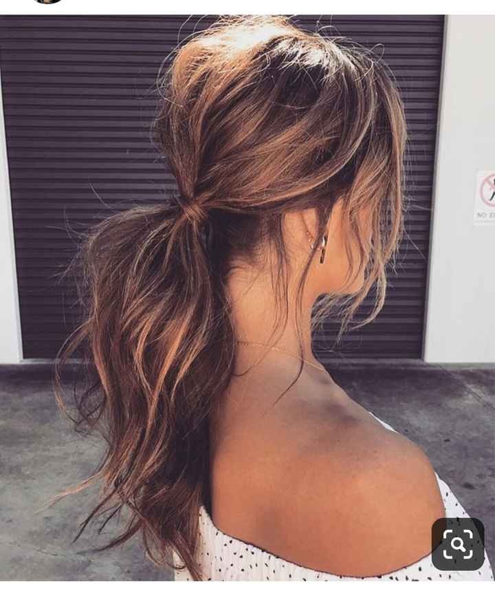 Bridal pony tail? - 1
