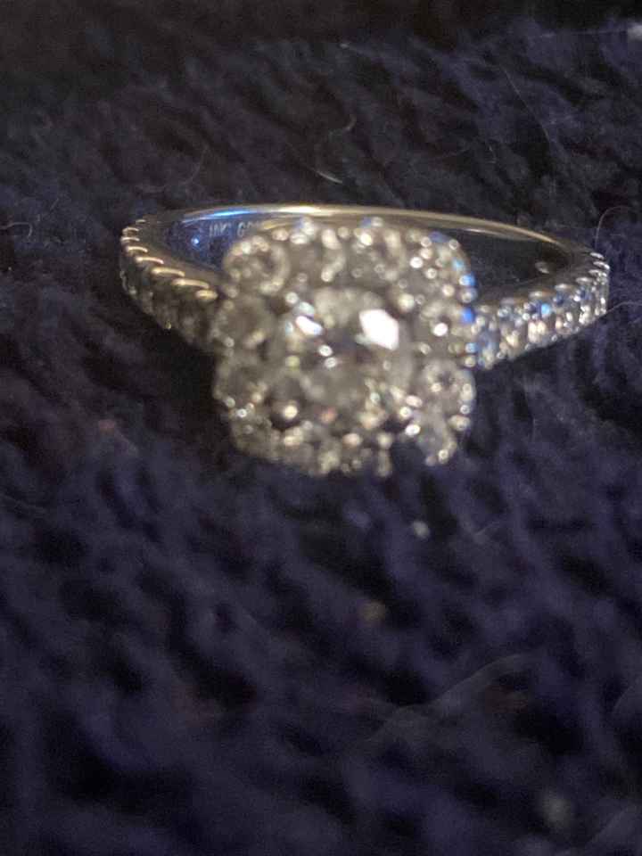 How much input did you have on your ring? - 1