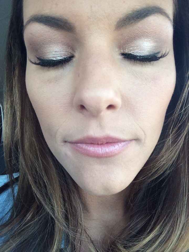 Makeup trial today *pics*