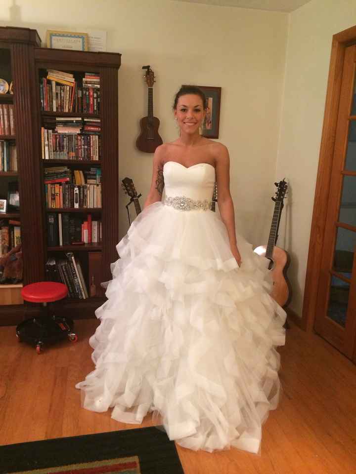 PICS* reception dress?