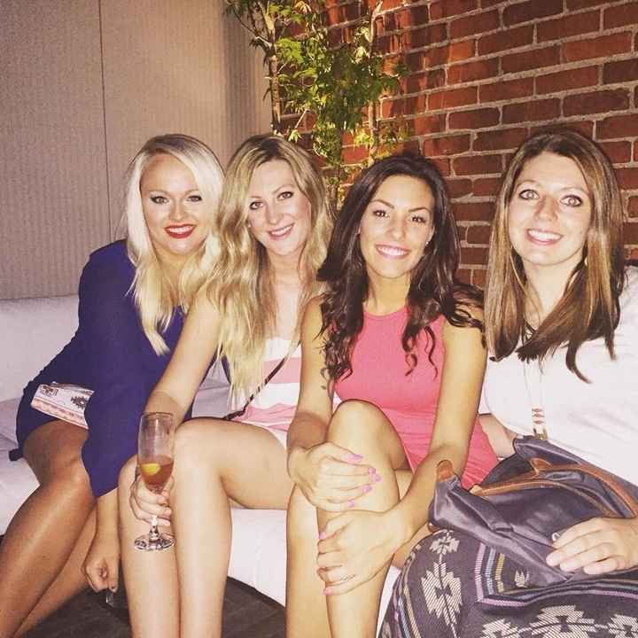 Wearing white to your bachelorette/bridal shower?