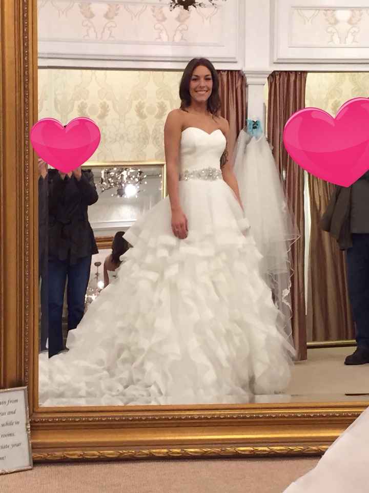 I did it! I said YES to the dress!