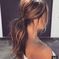 Bridal pony tail? - 1