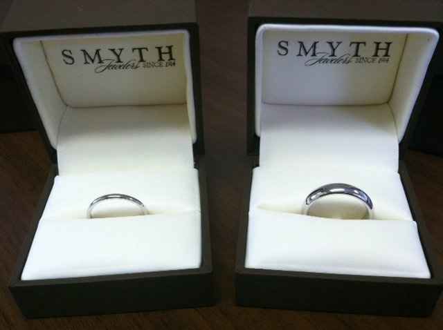 Rings Came In :-)
