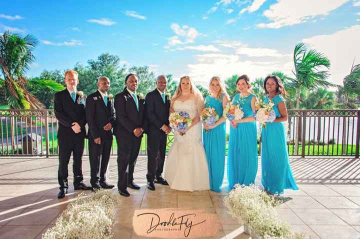 Help me pick my wedding party's colors please!! - 1