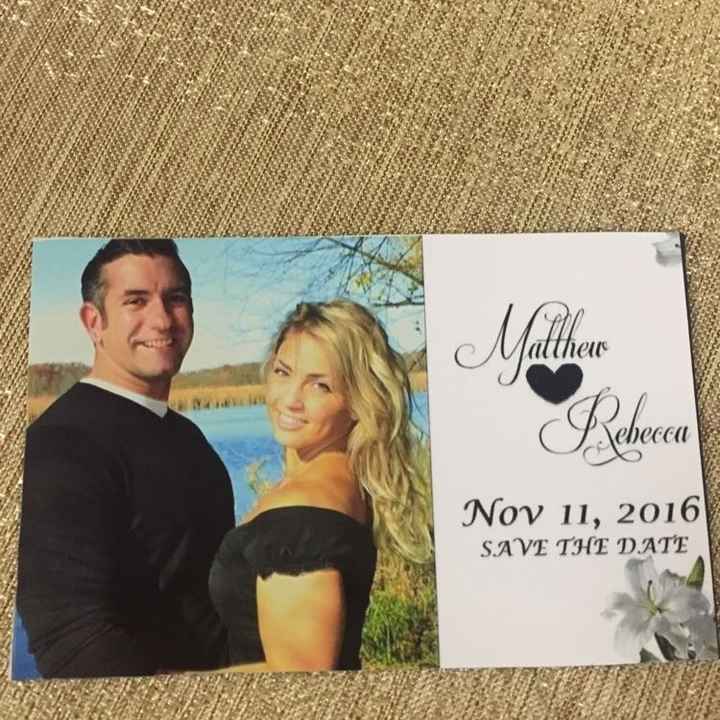 What did you use for "Save The Date" magnets?
