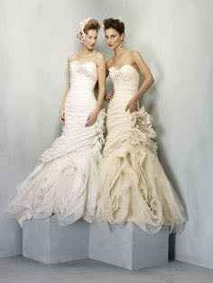 Royal blue bridesmaids-ivory dress?