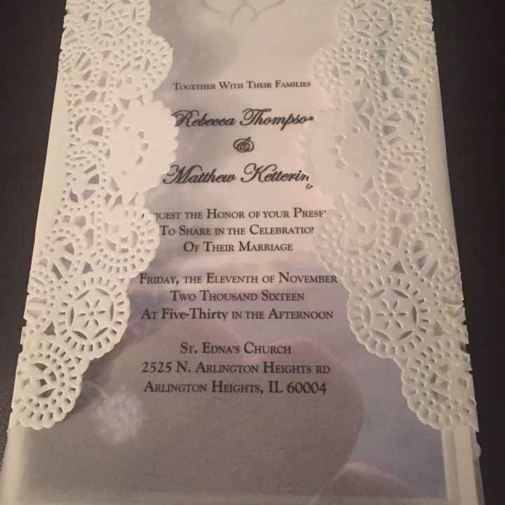 DIY or purchase Invitations?