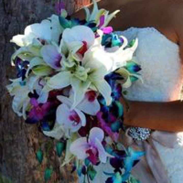 Cascading bouquet