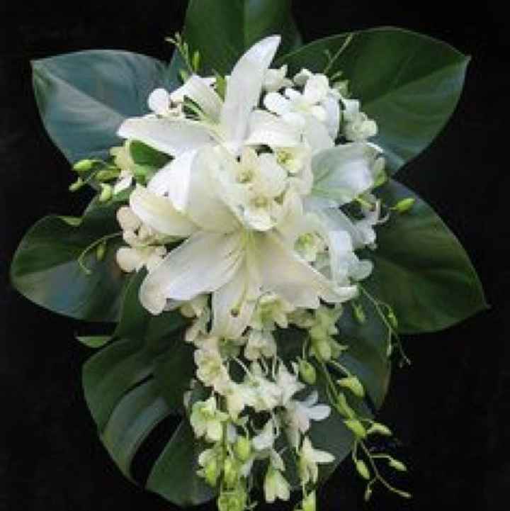 Cascading bouquet