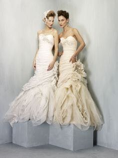 Royal blue bridesmaids-ivory dress?