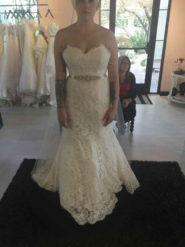 Had my first dress fitting!