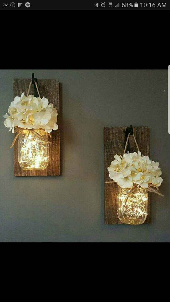 DIY centerpieces