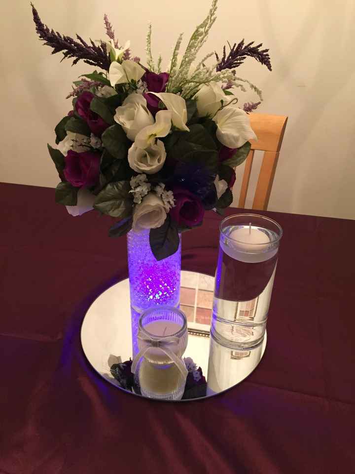 Wedding Centerpiece Update