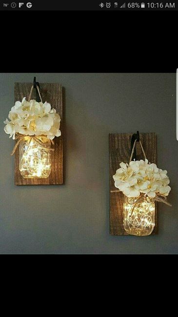 DIY centerpieces