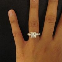 Might be rude to ask but how many CT's is your engagement ring? What is average?