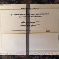 My $1.25 DIY Invitations: Here's how I made them :)