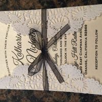 Wedding invitation -