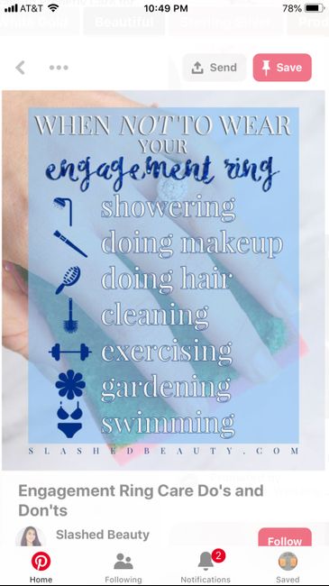 Wearing a ring 24/7? 1
