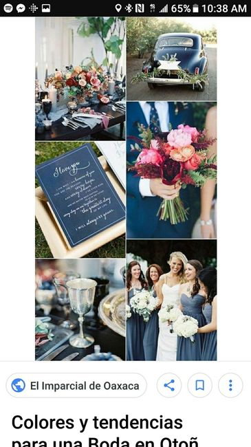 Which main two colors do you prefer for a wedding? - 2